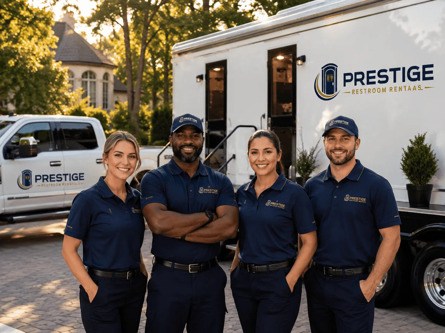 Trusted Luxury Portable Restrooms company in Columbus, NJ